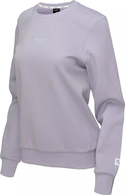 Bluzë sportive Hi-Tec Niase Sweatshirt W 92800621046, për goca, nga poliester edhe pambuk, me ngjyrë vjollcë