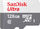 Kartë memorie SanDisk Ultra microSDXC, 128GB, Class 10 UHS-I
