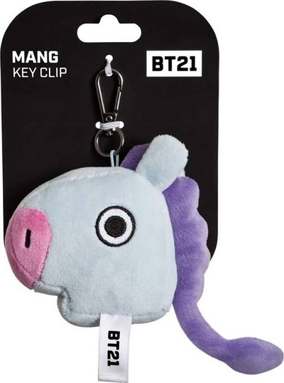 Varëse çelësash BT21 MANG, pelush, me kapëse metalike, shumëngjyrëshe