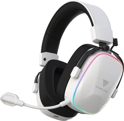 Kufje gaming SECRET GEAR SX2 Wireless, on ear, surround, të bardha