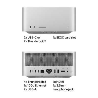 Apple Mac Studio: M3 Ultra, 28-core, 96G, 1TB, 60-core GPU