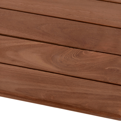 Tapetë tavoline Hm SQUARE HM18137, dru teak, 80x80 cm, natyrale