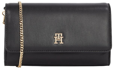 Çantë krahu për femra Tommy Hilfiger, e zezë