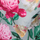 Set mbulesash krevati BEDDING COVER SET FLOWER1, dopio 200x220, me lule, shumëngjyrësh