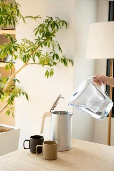 Ibrik filtrues uji Brita Marella, 2.4L, 3 fishekë MAXTRA PRO, i bardhë