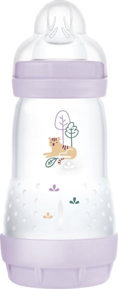 Шише за бебе MAM Perfect Start, 260 ml, анти-колики, Planet Love Girl