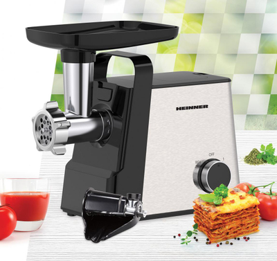 Mulli mishi Heinner Meatmaster HMG-2100SS3, 2100W, funksion reverse, i zi me inox
