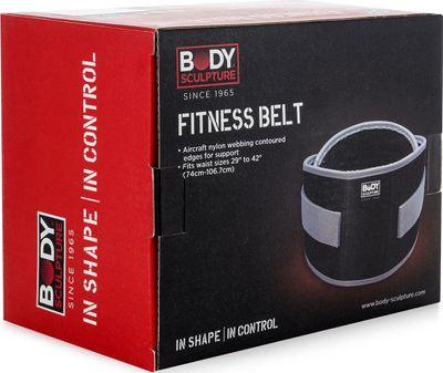 Rrip fitnesi Body Sculpture BW 2550, përforcim, i zi