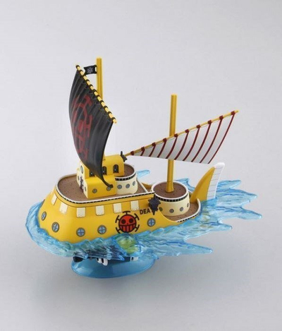 Model ndërtimi Bandai One Piece Grand Ship Trafalgar Law Submarine, 15cm, plastikë, e verdhë