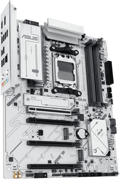 Мобо-плоча ASUS B650E Max Gaming WiFi, приклучок AM5, ATX, црна