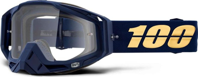 100% Racecraft Мотокрос Очила, Bakken Clear Lens