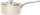 Tigan salcash KitchenAid Steel Core Enamel, 18 cm, me kapak xhami, krem