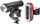 Set dritash biçiklete ProX Crater 880Lm Iris 50Lm, LED, USB, i zi me të kuqe