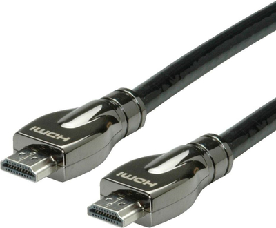 Kabllo HDMI ROLINE Ultra HD, 10 m, 4K, e zezë