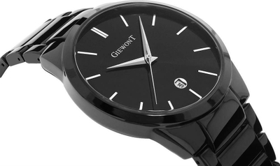 Orë burrash Giewont GW4290-1, çelik inoksi, quartz, e zezë