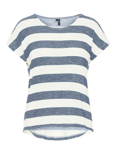 Maicë VERO MODA VMWIDE Box Fit, e bardhë/kaltër