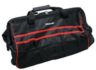 Çantë veglash Pro-Line Tool Bag 62151, 53L, me rrota, e zezë
