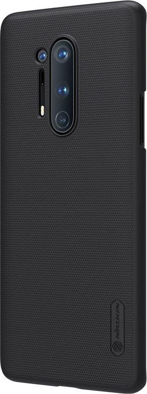 Kapak telefoni Nillkin Frosted Shield për OnePlus, plastikë e fortë, shumë i hollë, i zi