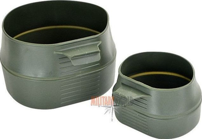 Set ene kampinguese Wildo Foldable Camping Dishes, 7 pjesë, palosëse, ngjyrë ulliri