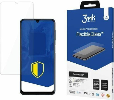 Mbrojtës ekrani 3MK FlexibleGlass për Samsung Galaxy M23 5G, xham hibrid, shumë i pastër