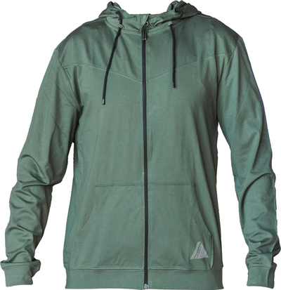 Bluze me kapuç Joma Indoor Gym 102970-477, për burra, me zinxhir, jeshile