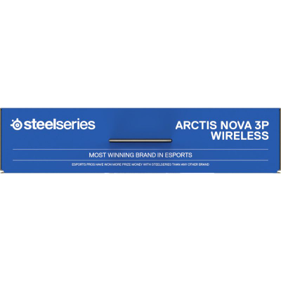 Kufje gaming SteelSeries Arctis Nova 3P Wireless, për PlayStation, Bluetooth, të bardha