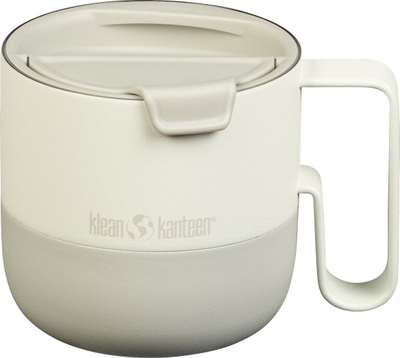 Gotë termo Klean Kanteen Rise, 14oz, kapak Flip Lid, tofu