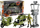 Сет играчки воен Leantoys Military Set Helicopter Tower, хеликоптер со кула за набљудување, повеќеелементен, шарен