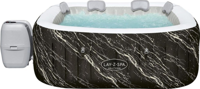 Vaskë inflatuese SPA Bestway Hollywood 6001F, 180x180x66 cm, 778L, me LED, shumëngjyrëshe
