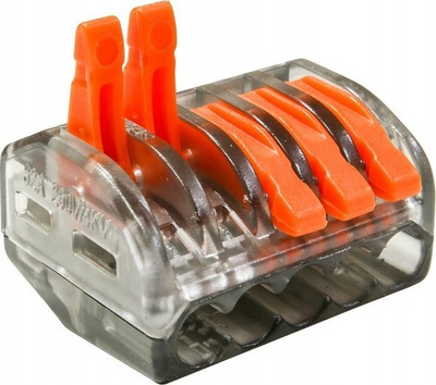 Lidhës elektrik Trytyt PC-235, 5 pole, deri 4mm², i mbyllur