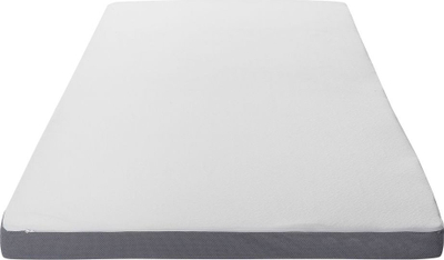 Topper për dyshek Beliani COMFY, 140 x 200 cm, memory foam, gri