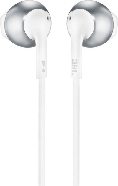 Dëgjuese JBL T205, të argjendta/ bardha