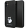 Mbështjellës telefoni Karl Lagerfeld KLHCN61SMHCNPK, iPhone 11 XR 6.1", silikon i fortë, i zi