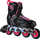 Patina inline Nils Extreme Armour NA22151, nr. 39, ABEC 7, e zezë me rozë