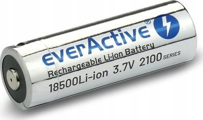 Akumulator everActive 18500, 3.7V Li-ion 2100mAh, me karikim USB-C