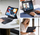 Këllëf tastiere Bluetooth me touchpad për iPad 11\", që shkon me iPad Pro 2024 edhe iPad Air 7/6/5, ngjyrë e zezë