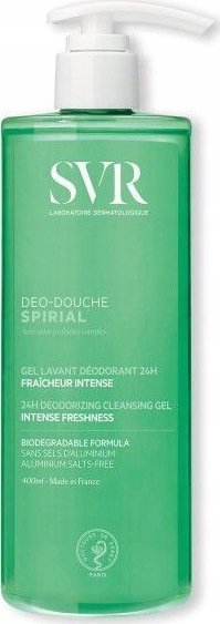 Xhel dushi dezodorant SVR Spirial 24H, 400ml, formulë pa kripëra alumini