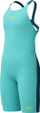 Kostum noti Speedo Fastskin Endurance+ Max Openback Kneeskin, për goca, turkez