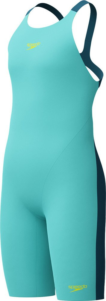 Kostum noti Speedo Fastskin Endurance+ Max Openback Kneeskin, për goca, turkez