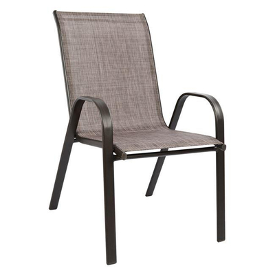 Set ngrënieje 7-pjesësh, Tavolinë + 6 karrige, kafe (HM5119.02), kaftë