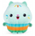 Lodër pelushi Universal Plush CAT HOUSE GABI, 18 cm, e gjelbër