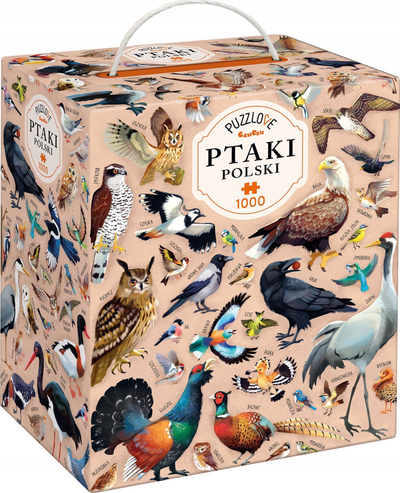 Puzzle Czuczu Birds of Poland, 1000 copë, shumëngjyrësh