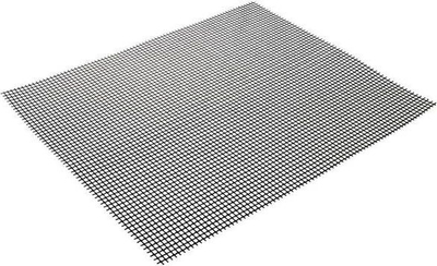 Tapet rrjete për skarë dhe furrë Fine Mesh Grill Mat, jo ngjitës, i prerë sipas masës, i zi
