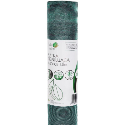 Засенчувачка мрежа Shading Mesh 140g/m2, 1.5x25m, темно зелена
