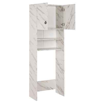 Mobilie për rrobalarëse Terry melamine 64×29×181 cm (HM9122.12), bardhë