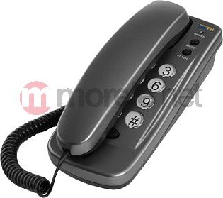 Telefoni fiks Dartel LJ-260, për mur, ngjyrë gri
