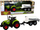 Traktor lodër LEAN Toys Farm Tractor, me rimorkio, jeshil