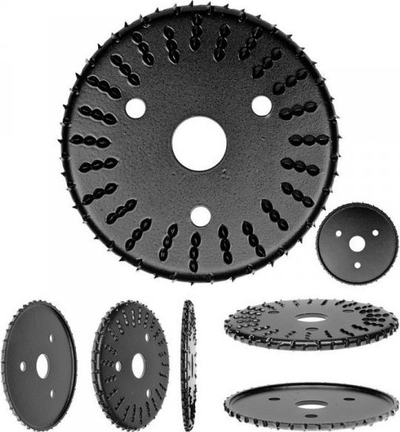 Disk gërryes Tarpol Rasp Cutter T-46, 120mm, vrimë 6mm, i zi