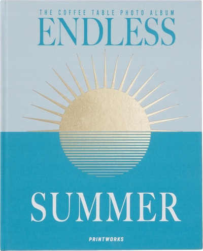 Album fotografish Printworks Endless Summer Turquoise, 30 faqe, 10x15 cm, blu