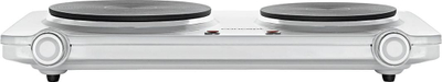 Електричен шпорет Concept VE-3025, 2 плочи, 2250W, бел